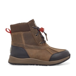 Bota UGG Juvenil Turlock Leather Weather Marrom