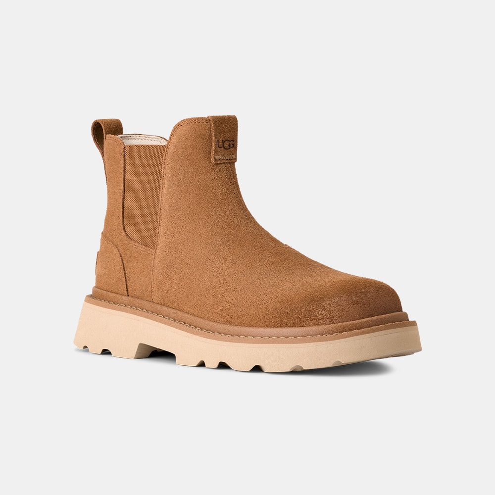 Bota UGG Masculina Chelsea Lug Caramelo