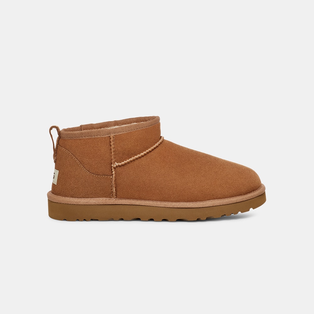 Bota UGG Masculina Classic Ultra Mini Caramelo