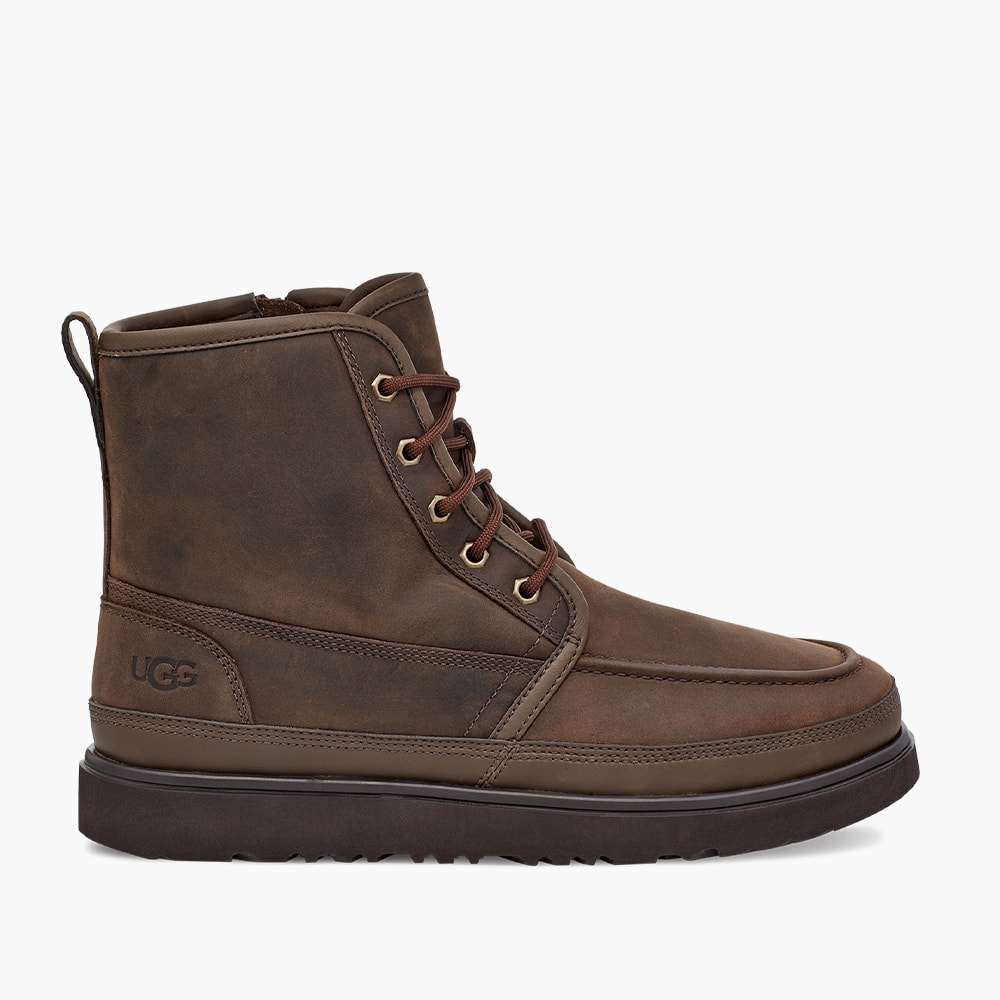 Bota UGG Masculina Neumel High Moc Weather Marrom