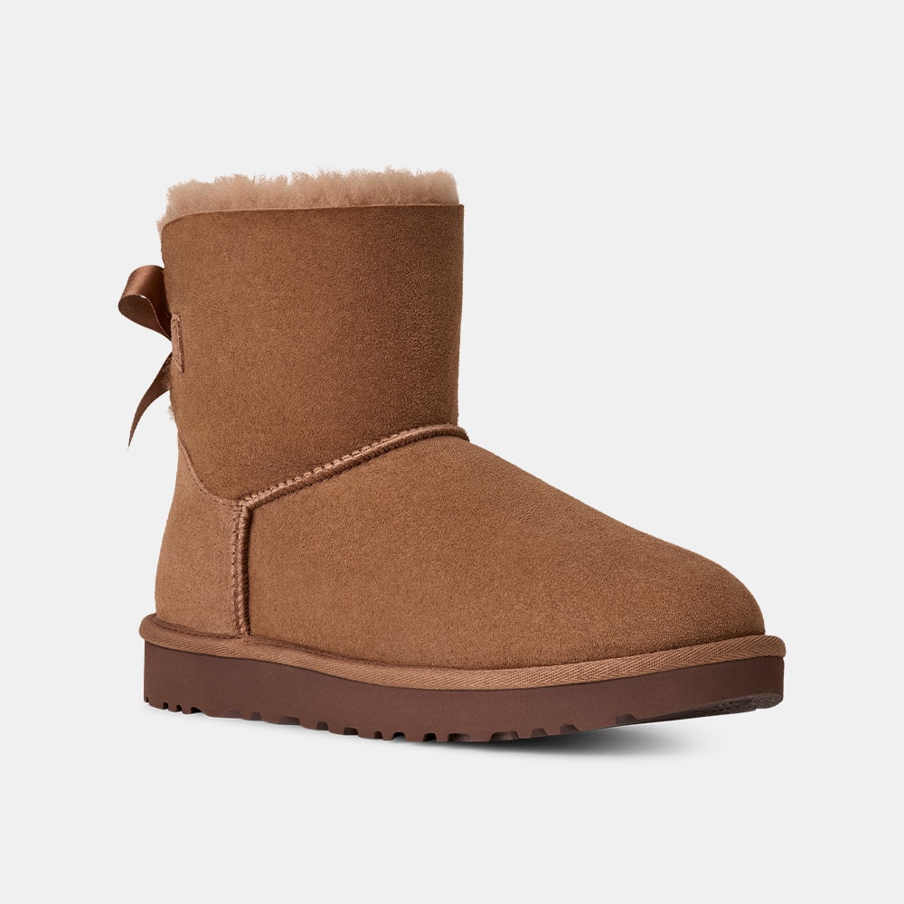 Bota UGG Mini Bailey Bow II Marrom