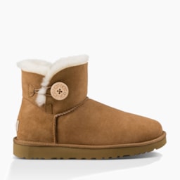 Bota UGG Mini Bailey Button II Caramelo