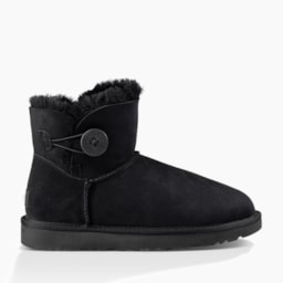 Bota UGG Mini Bailey Button II Preto