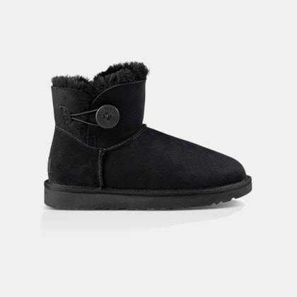 Bota UGG Mini Bailey Button II Preto