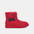 Bota UGG Mini Bailey Graphic Logo Strap Vermelho