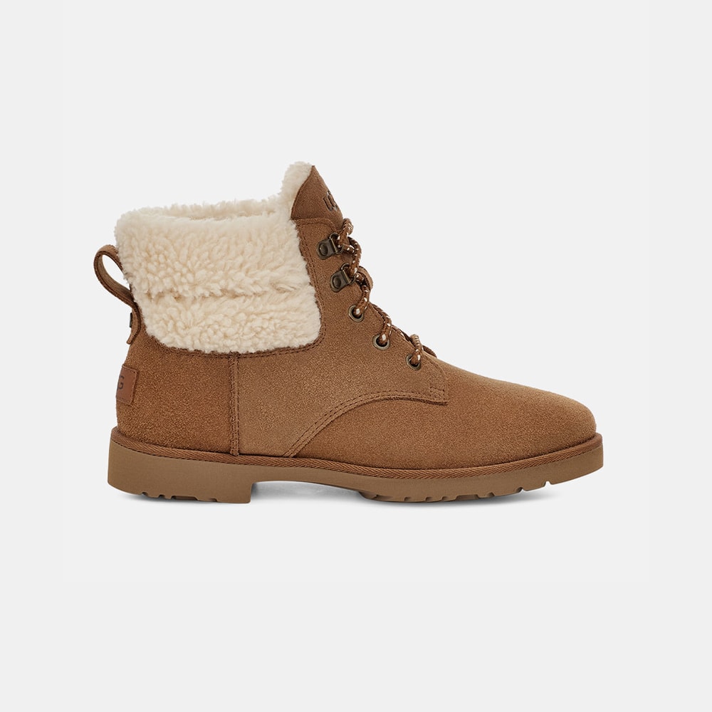 Bota UGG Romely Heritage Lace Caramelo