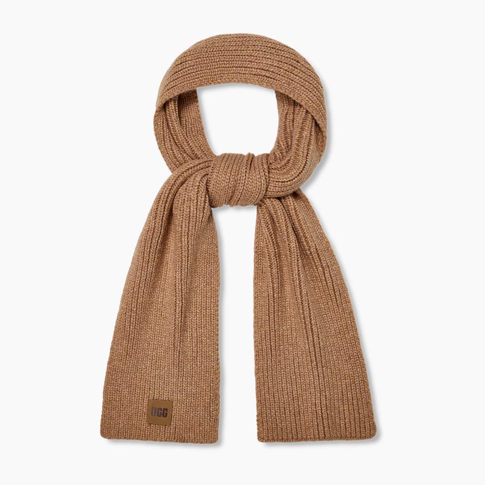Cachecol UGG Chunky Rib Caramelo