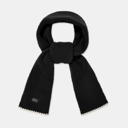 Cachecol UGG UGGfluff Scalloped Preto