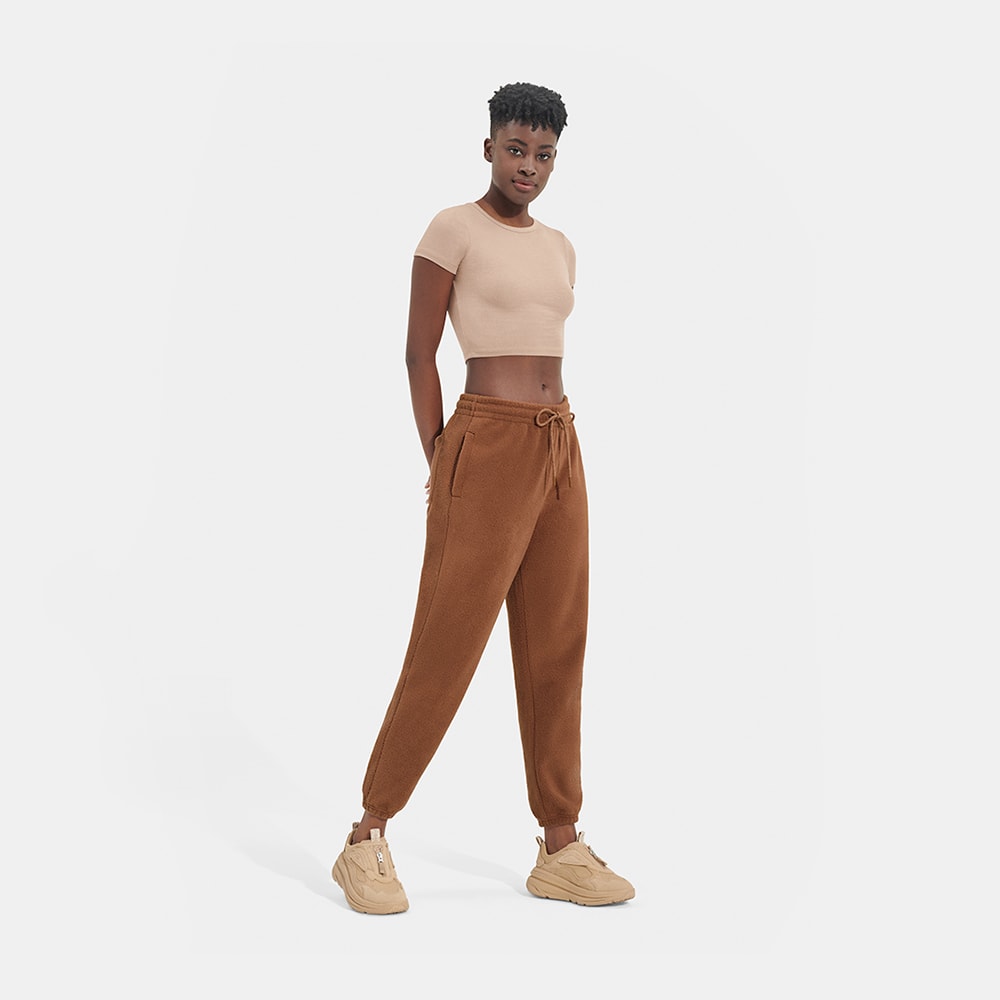 Calça UGG Cassady Micro UGGfluff Marrom