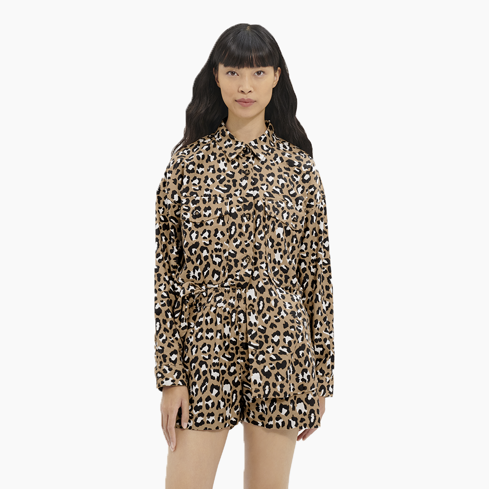 Camisa UGG Kimya Animal Print