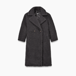 Casaco UGG Gertrude Long Teddy Preto