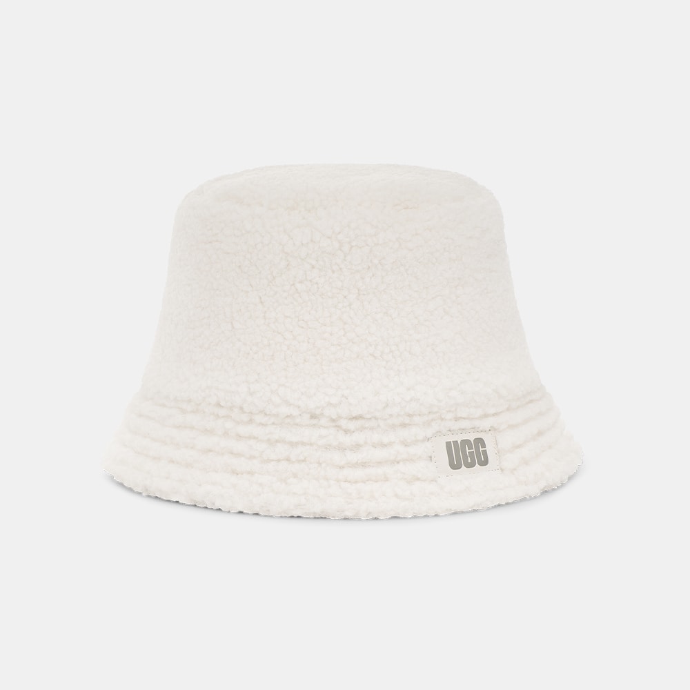 Chapéu Infantil Bucket UGG Fluff Branco