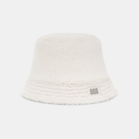 Chapéu Infantil Bucket UGG Fluff Branco
