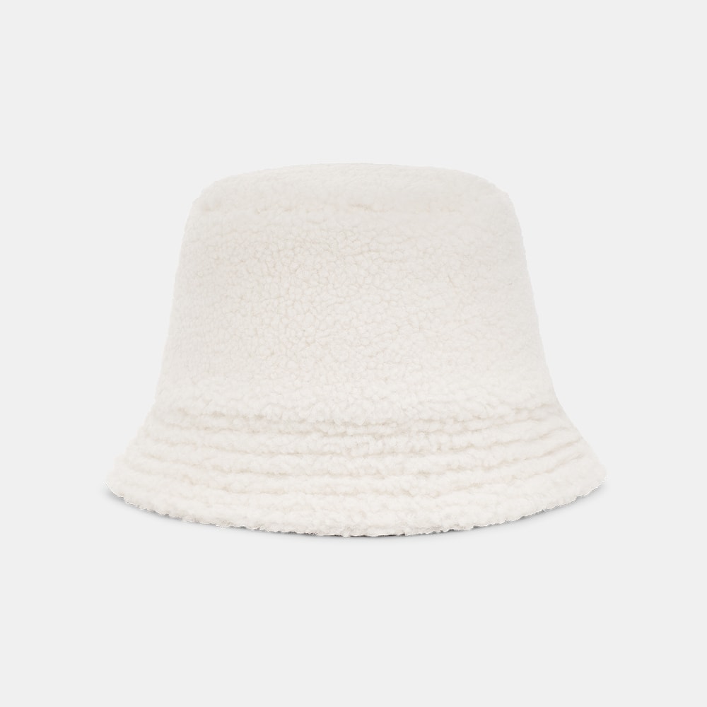 Chapéu Infantil Bucket UGG Fluff Branco