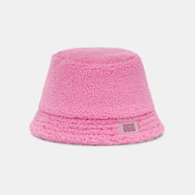 Chapéu Infantil Bucket UGG Fluff Rosa