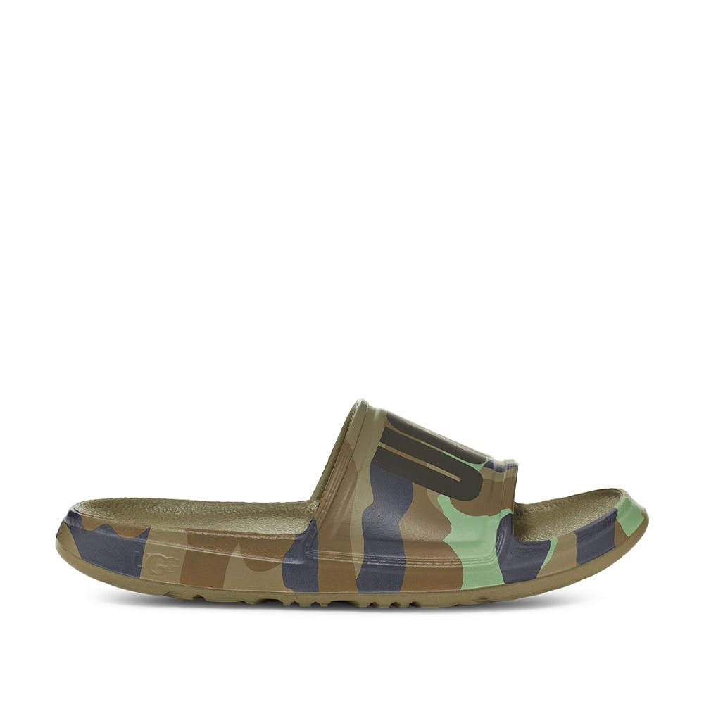 Chinelo UGG Masculino Wilcox Camopop Verde