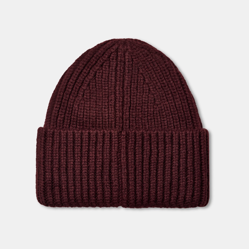 Gorro UGG Chunky Rib Vinho