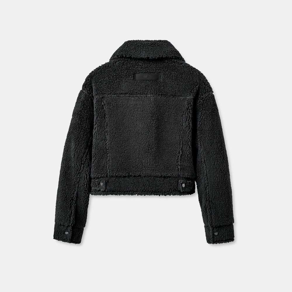 Jaqueta UGG Frankie Short Trucker Preto