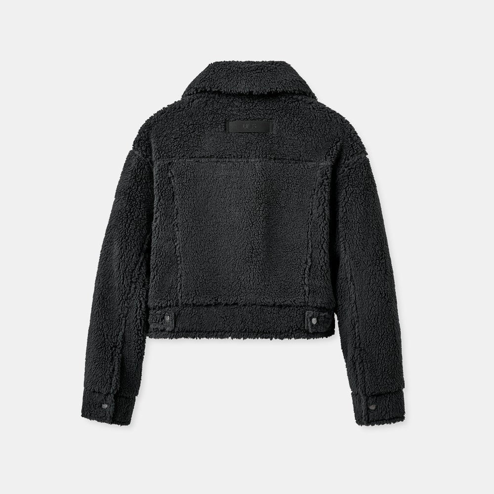 Jaqueta UGG Frankie Short Trucker Preto