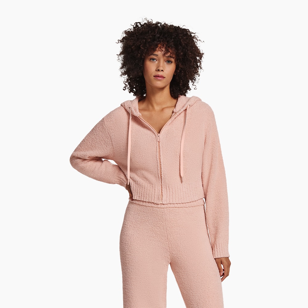 Jaqueta UGG Hana Zip Rosa