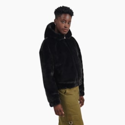 Jaqueta UGG Mandy Faux Fur Hoodie