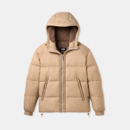 Jaqueta UGG Masculina Xayden UGGbraid Puffer Bege