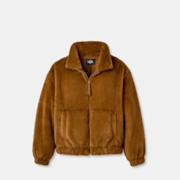 Jaqueta UGG Tash Faux Fur Marrom