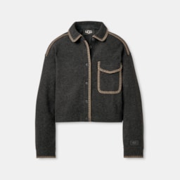 Jaqueta UGG Toria Cinza Escuro