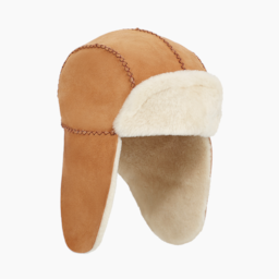 K SHEEPSKIN TRAPPER W STITCH