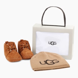 Kit UGG Baby Neumel e Gorro Caramelo
