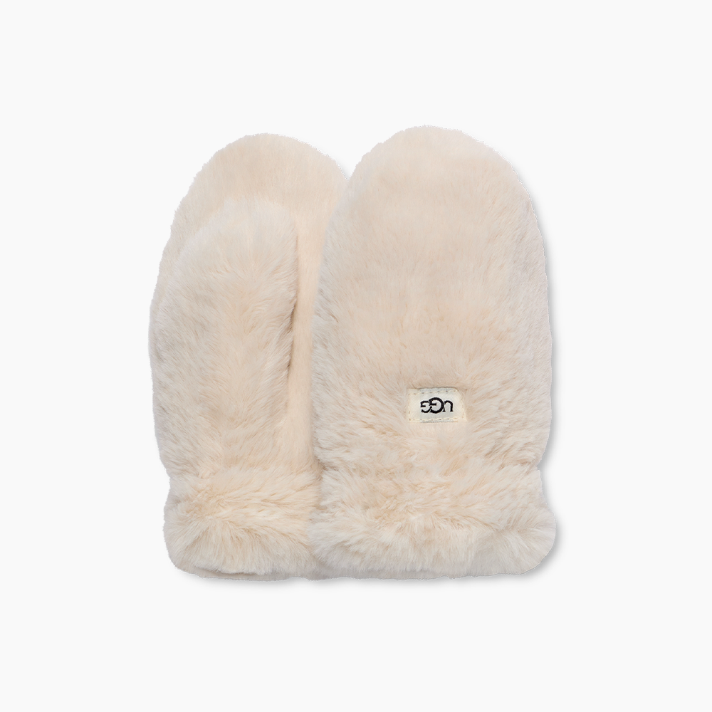 Luva UGG Infantil Mitten Creme