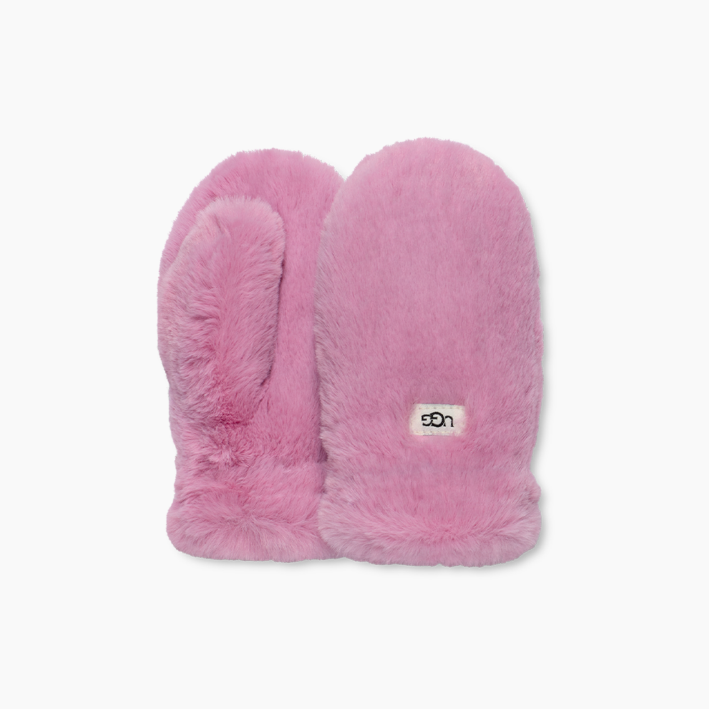 Luva UGG Infantil Mitten Rosa