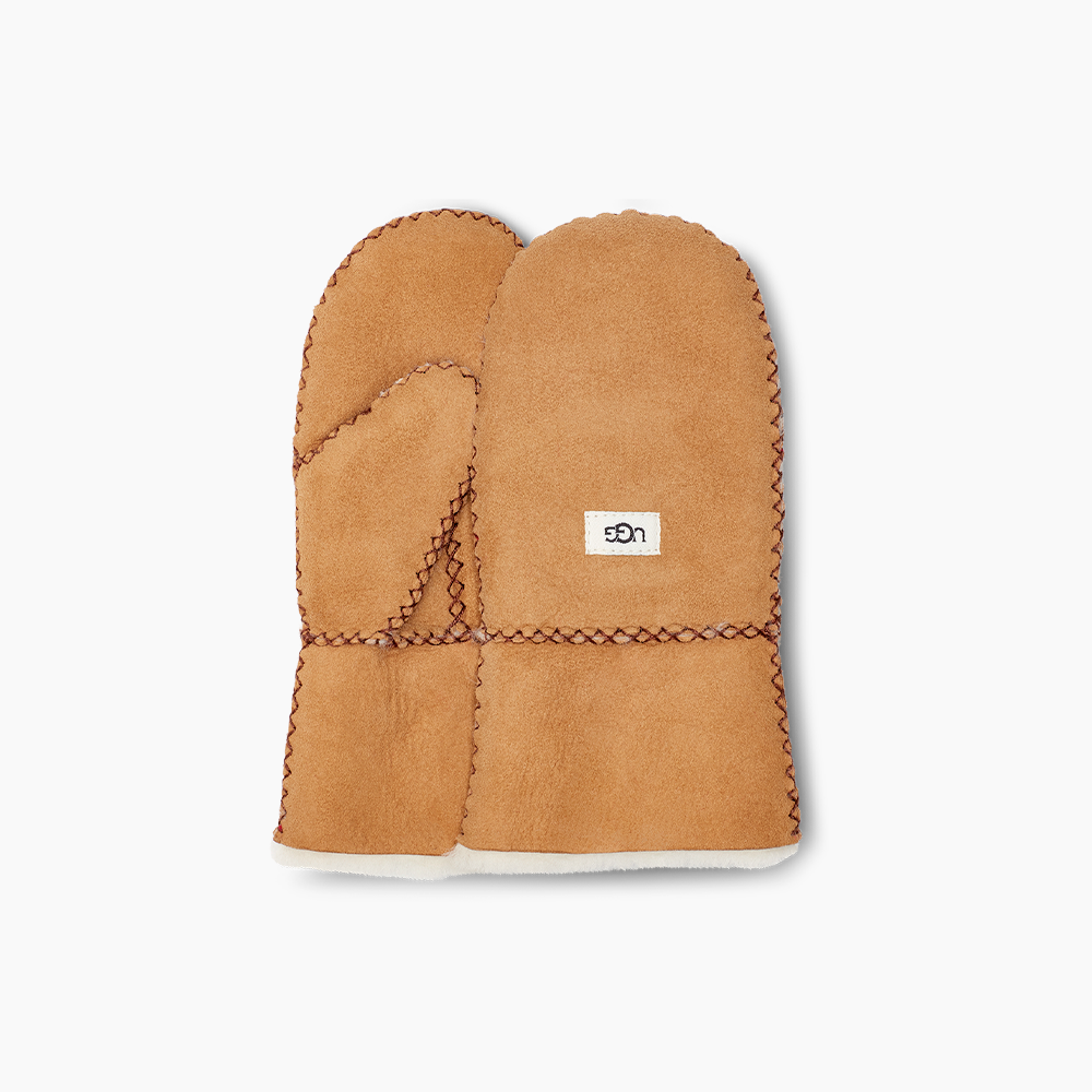 Luva UGG Infantil Sheepskin Caramelo