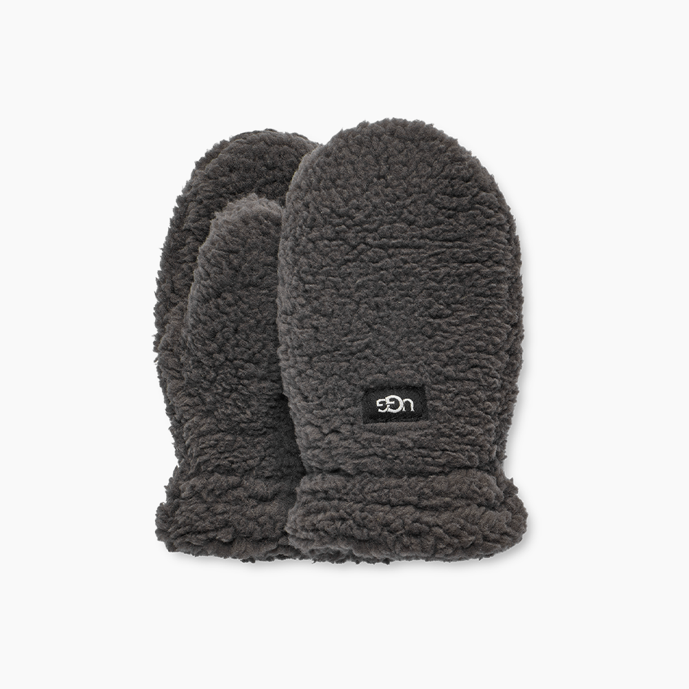 Luva UGG Infantil UGGfluf Mitten Cinza