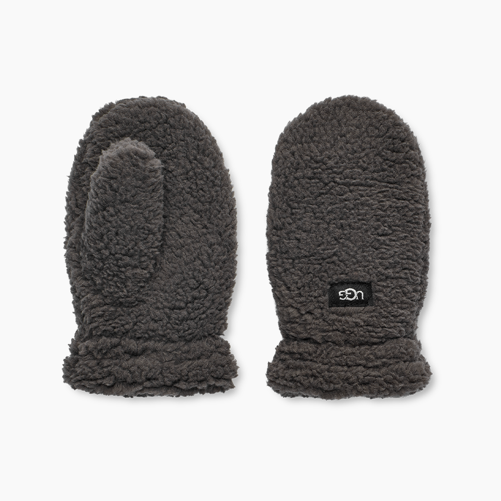 Luva UGG Infantil UGGfluf Mitten Cinza