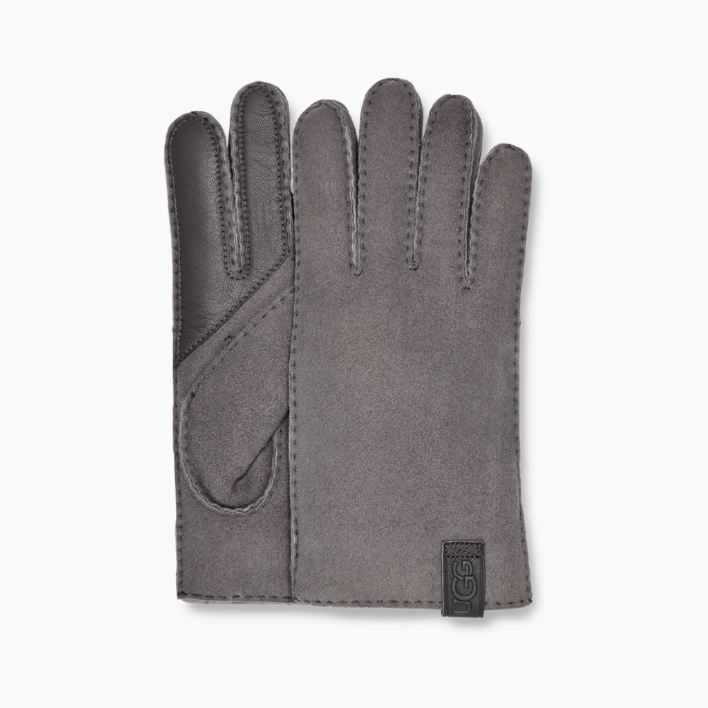 Luva UGG Masculino Whipstitch Cinza