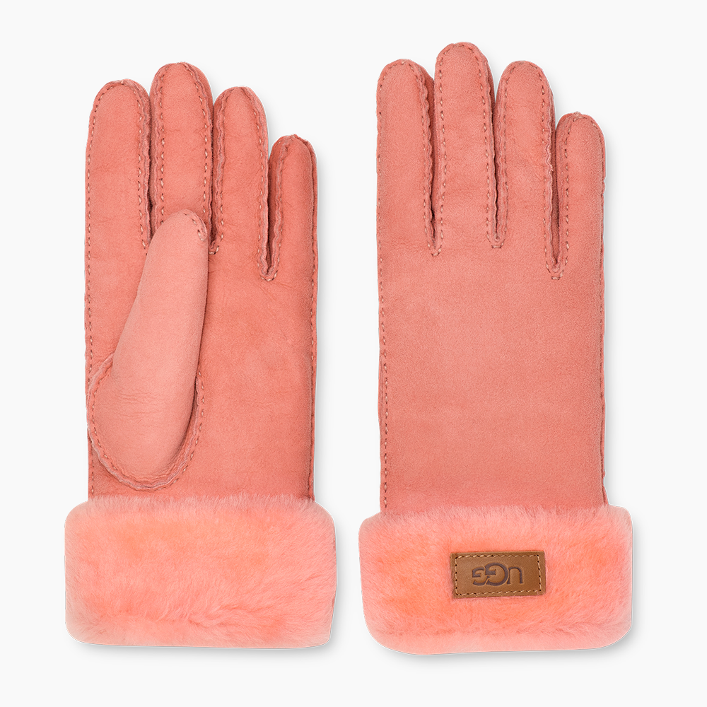 Luva UGG Turn Cuff Rosa