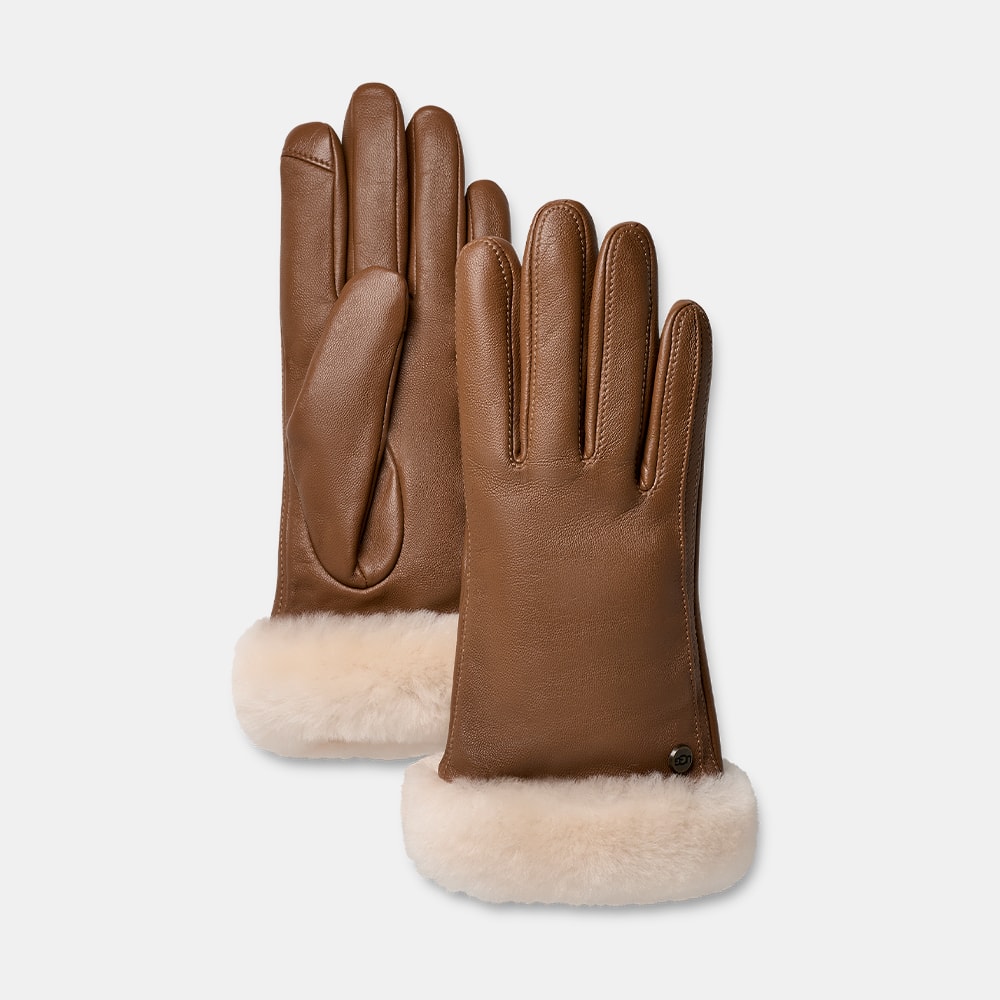 Luvas UGG Sheepskin Cuff Caramelo