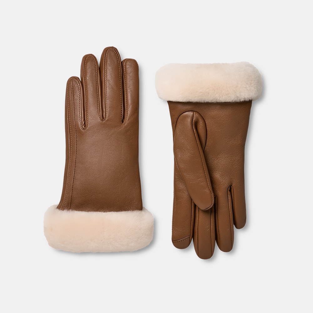 Luvas UGG Sheepskin Cuff Caramelo
