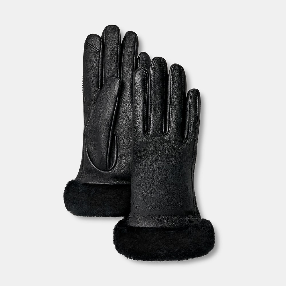 Luvas UGG Sheepskin Cuff Preto