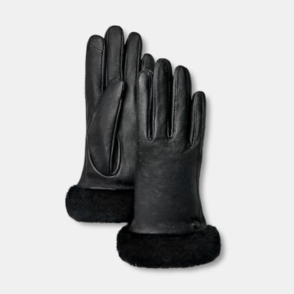 Luvas UGG Sheepskin Cuff Preto