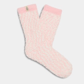 Meia UGG Cozy Chenille Rosa
