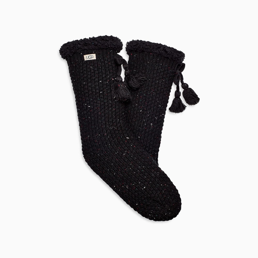 Meia UGG Nessie Fleece Lined Preto