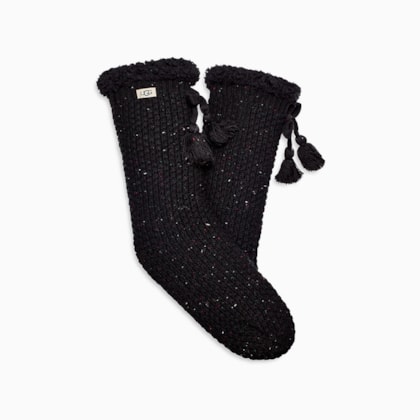 Meia UGG Nessie Fleece Lined Preto