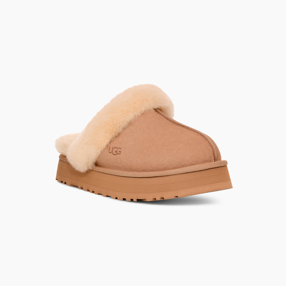 Mule UGG Disquette Bege
