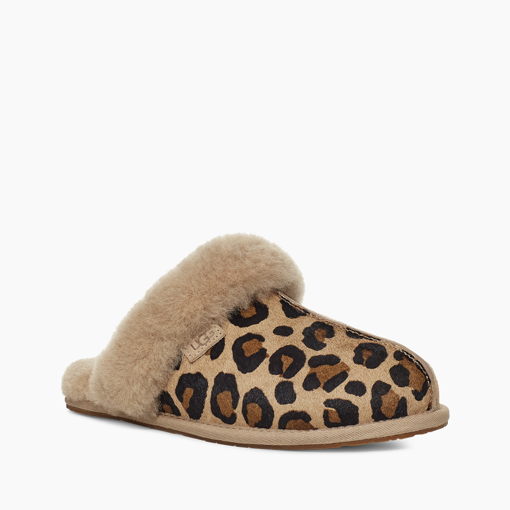 Mule UGG Scuffette II Sporty Animal Print/Marrom