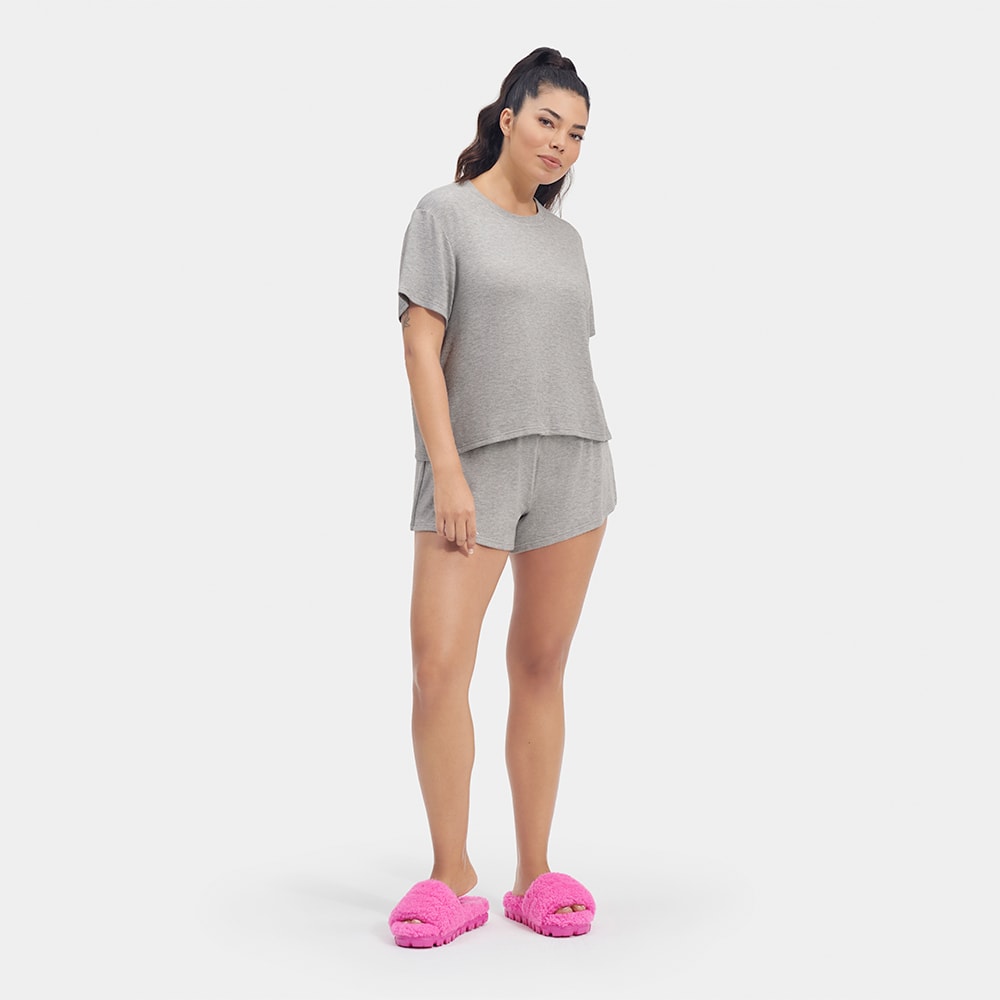 Pijama UGG Aniyah Set Cinza
