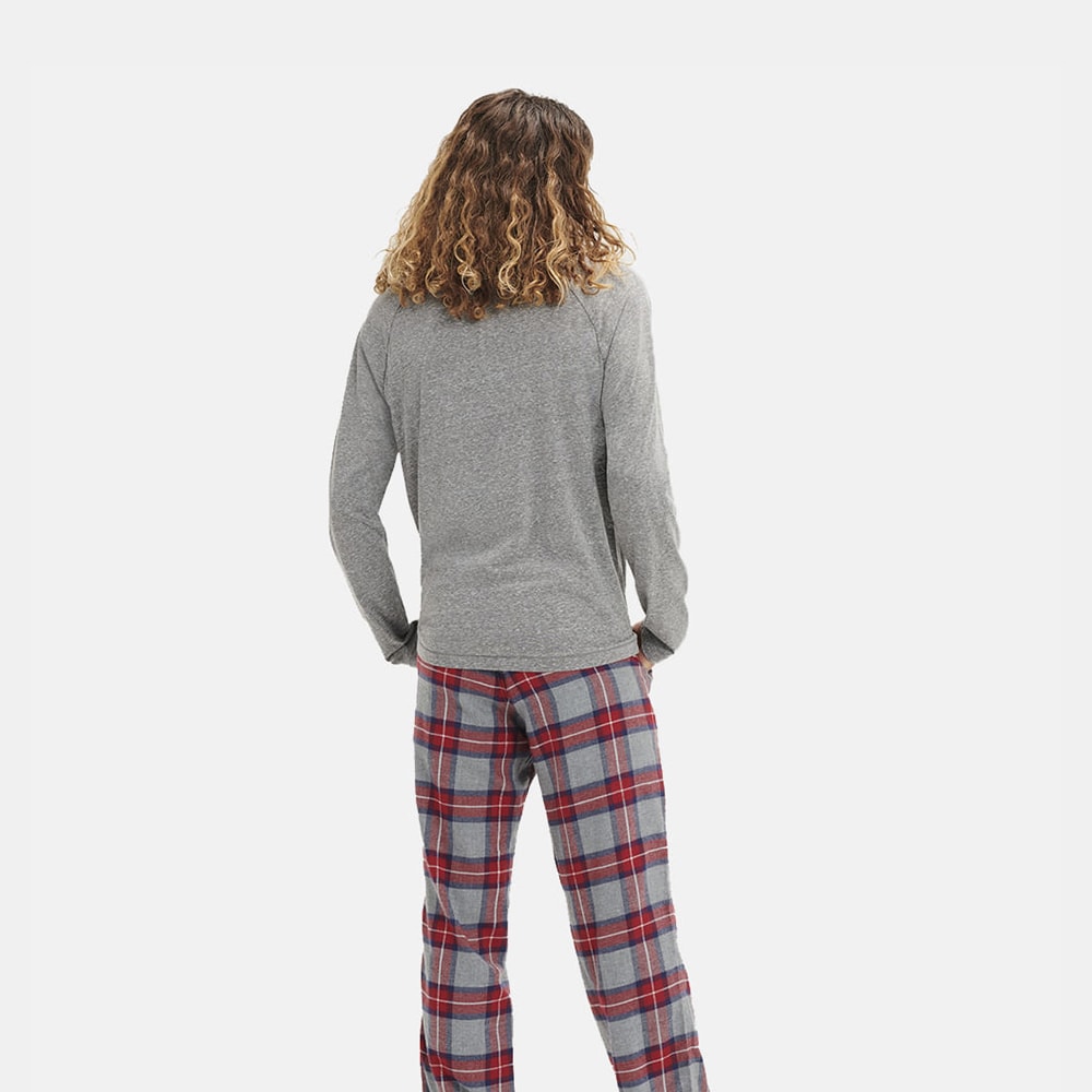 Pijama UGG Masculino Steiner Set Gift Box Cinza