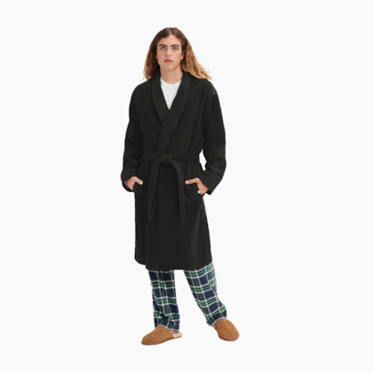 Robe UGG Masculino Turner Terry Preto