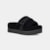 Sandália Flat UGG Fluffita Preto